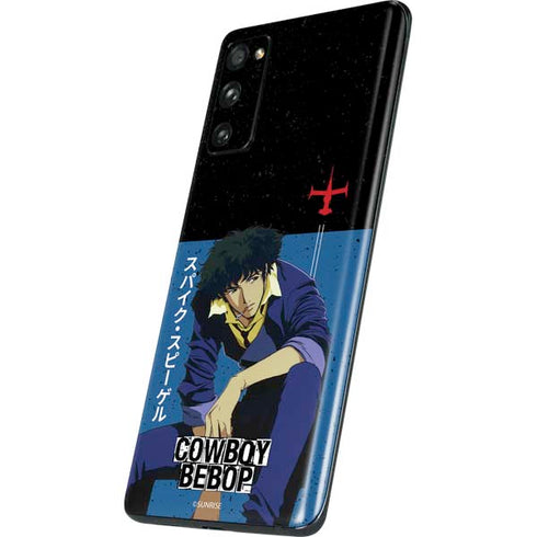 Cowboy Bebop Spike Spiegel Galaxy S20 Fan Edition Skin